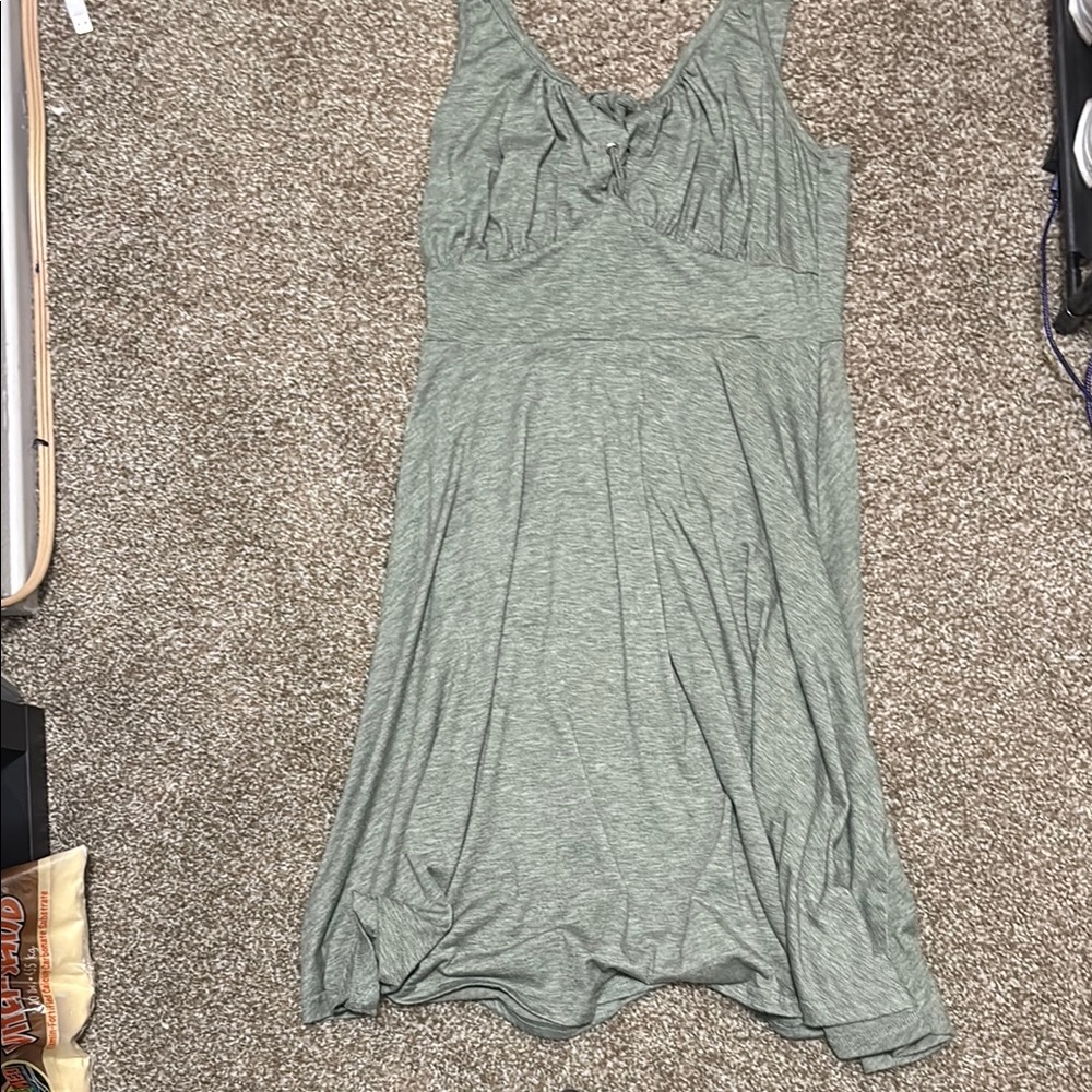 SHEIN Green Mini Dress